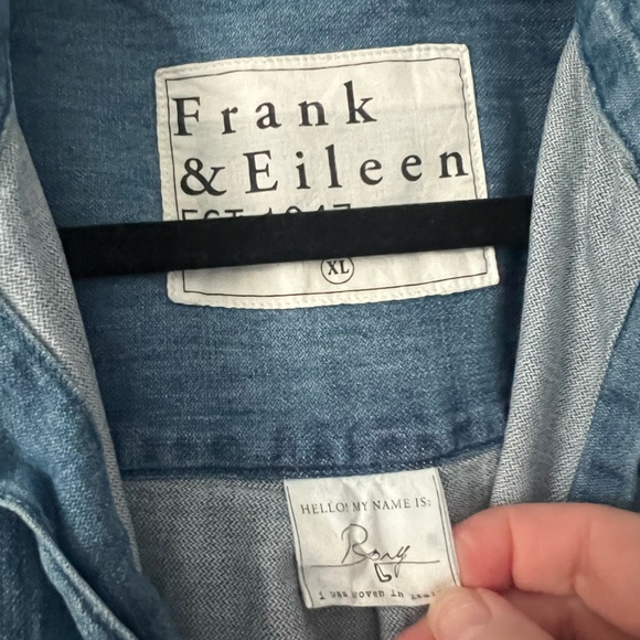 Frank & Eileen Rory denim maxi dress - Picture 2 of 4